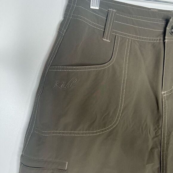 Kuhl Brown Skirt Sz 6 - Picture 4 of 8